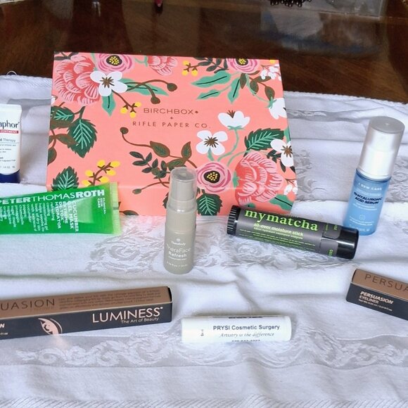 BIRCH BOX BRIMMING WITH GOODIES! ALL NEW. - Picture 2 of 7